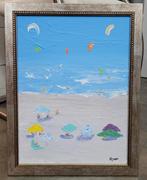 XTIAN, op het strand van Torreguardiaro, Antiek en Kunst, Ophalen of Verzenden