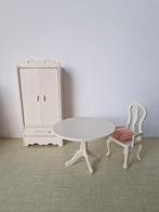 Vintage poppenhuis meubeltjes, Ophalen of Verzenden, Zo goed als nieuw, Poppenhuis