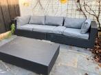 Loungeset met 14 kussens (in Borne), Tuin en Terras, Tuinsets en Loungesets, Ophalen, Zo goed als nieuw