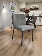 6 Eetkamerstoelen Vincent, Ophalen, Zo goed als nieuw, Vijf, Zes of meer stoelen, Stof
