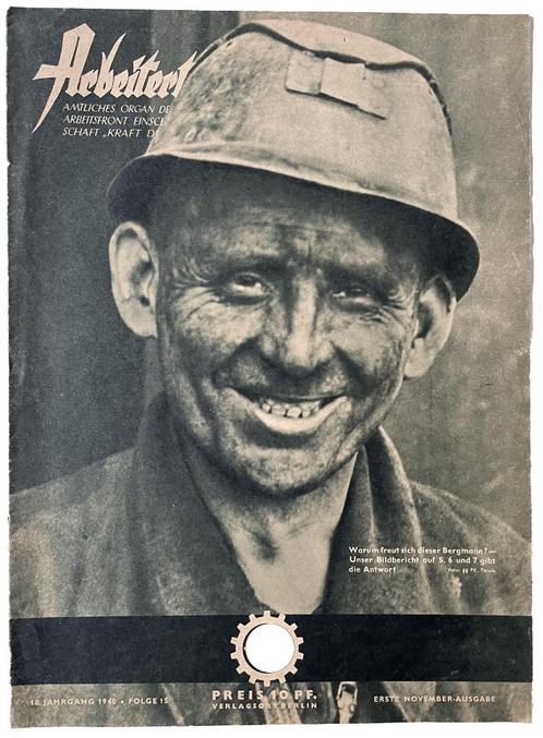 Arbeitertum -  Amtliches Organ der Deutschen Arbeitsfront, Verzamelen, Militaria | Tweede Wereldoorlog, Overige soorten, Boek of Tijdschrift