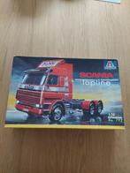 Eenmalig taleri Scania topline no 792 van 1990, Hobby en Vrije tijd, Modelbouw | Auto's en Voertuigen, Nieuw, Truck, Italeri, Groter dan 1:32