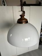 In verstelbare hoogte hanglamp met 40cm kap, Ophalen, Gebruikt, Hout, 75 cm of meer