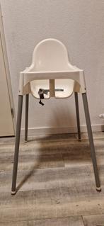 Ikea ANTILOP Kinderstoel met dienblad wit, Ophalen, Gebruikt, Overige typen, Gordel(s)
