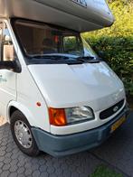 Camper Ford transit 2,5 L  half intergraal APK tm15-5-26, Caravans en Kamperen, Alkoof, Ringverwarming, Particulier, Luifel