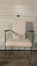 Vintage retro Walter Antonis Chair For Henny De Jong, Huis en Inrichting, Ophalen, Bruin