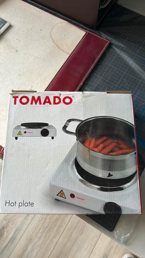 Tomado KP-6185-B, Witgoed en Apparatuur, Kookplaten, Vrijstaand, Elektrisch, 3 kookzones of minder, Ophalen of Verzenden