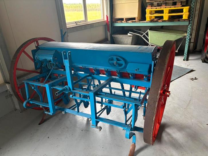 Oldtimer zaaimachine, Zakelijke goederen, Agrarisch | Werktuigen, Zaaien, Planten of Poten, Ophalen