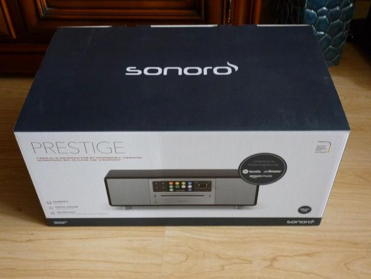radio sonoro met cd speler prestige graphite NIEUW, Audio, Tv en Foto, Stereo-sets, Nieuw, Cd-speler, Tuner of Radio, Speakers