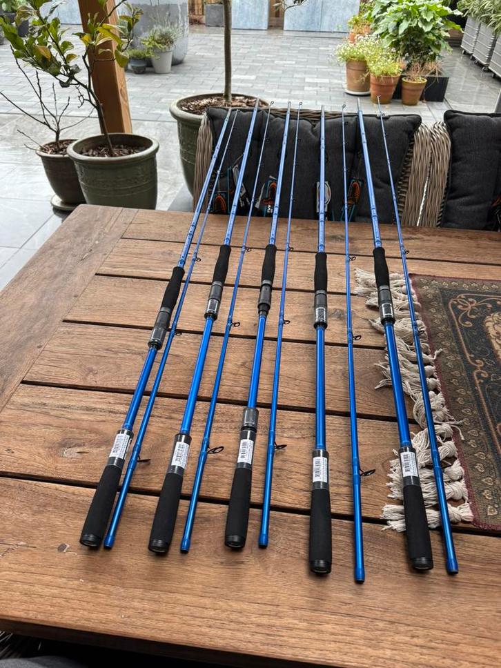 nieuwe savage SGS4 gear shad & metal specialist hengels DIV, Watersport en Boten, Hengelsport | Roofvissen, Nieuw, Werphengel