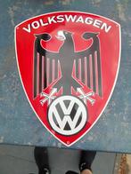 Emaille reclamebord Volkswagen Duitse adelaar, Ophalen of Verzenden, Nieuw, Reclamebord