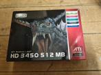 ATI Radeon HD 3450 512MB AGP, Computers en Software, Vintage Computers, Ophalen of Verzenden