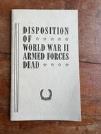 WO2 Amerikaans zeldzaam pamflet nabestaanden KIA ARMY(!), Verzamelen, Militaria | Tweede Wereldoorlog, Ophalen of Verzenden, Nederland