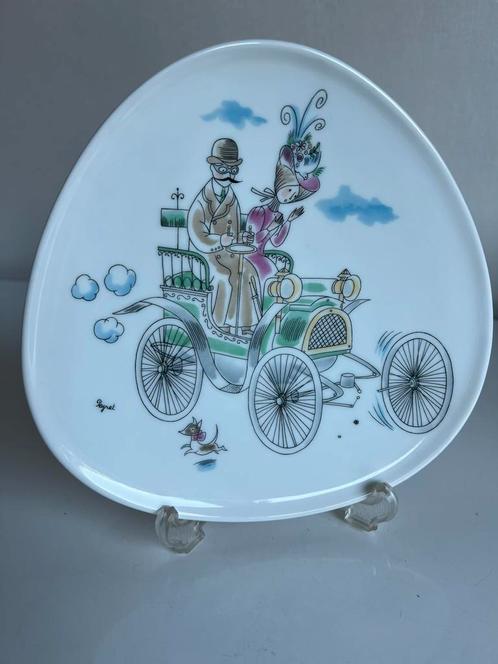 Vintage Rosenthal Schaal ‘Lovers’ Raymond Peynet-Automobiel, Antiek en Kunst, Antiek | Porselein, Ophalen of Verzenden
