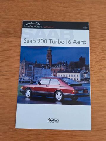 Saab Car Museum Collection Brochures - 900 Turbo & V6 beschikbaar voor biedingen