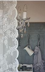 Ikea kanten gordijnen, Ophalen, Zo goed als nieuw, 200 cm of meer