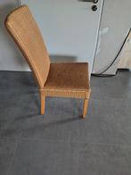 Lloyd Loom Stoelen - 6 stuks, Huis en Inrichting, Stoelen, Ophalen, Riet of Rotan, Gebruikt, Bruin
