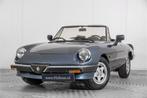 Alfa Romeo Spider 1.6 (bj 1989), Gebruikt, 4 cilinders, Cabriolet, Blauw