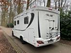 Pilote Essentiel P 700 Queensbed 37000 km Airco Garage 2018, Caravans en Kamperen, Overige merken, Bedrijf, Diesel, Half-integraal