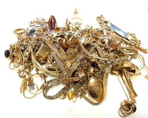 gouden inkoop zilver, Sieraden, Tassen en Uiterlijk, Armbanden, Gebruikt, Goud, Goud, Ophalen of Verzenden