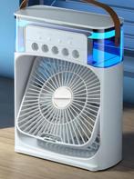 Draagbare 3-in-1 luchtkoeler ventilator luchtbevochtiger LED, Minder dan 60 m³, Nieuw, 3 snelheden of meer, Ophalen of Verzenden