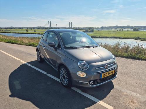 Fiat 500 Twinair Turbo 80pk 2016 Grijs, Auto's, Fiat, Particulier, Airbags, Airconditioning, Alarm, Bluetooth, Boordcomputer, Centrale vergrendeling