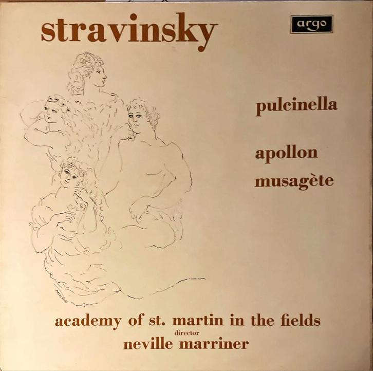 Vinyl / LP Stravinsky - Academy of st. martin in the fields, Cd's en Dvd's, Vinyl | Klassiek, Gebruikt, Barok, Orkest of Ballet