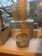 Bloemenvaas H&M transparant oranje (h 30cm), Huis en Inrichting, Woonaccessoires | Vazen, Ophalen, Gebruikt, Oranje, Glas