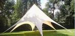 Professionele Stertent. Starshade 14x14m -Wit -Zwart Creme, Ophalen of Verzenden, Nieuw, 8 meter of meer, Stertent
