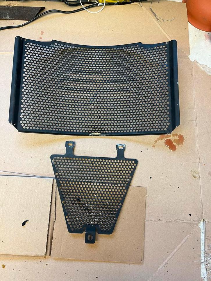 Evotech Radiatorbeschermers guard Ducati 848/1098/1198, Motoren, Onderdelen | Overige, Gebruikt, Ophalen of Verzenden