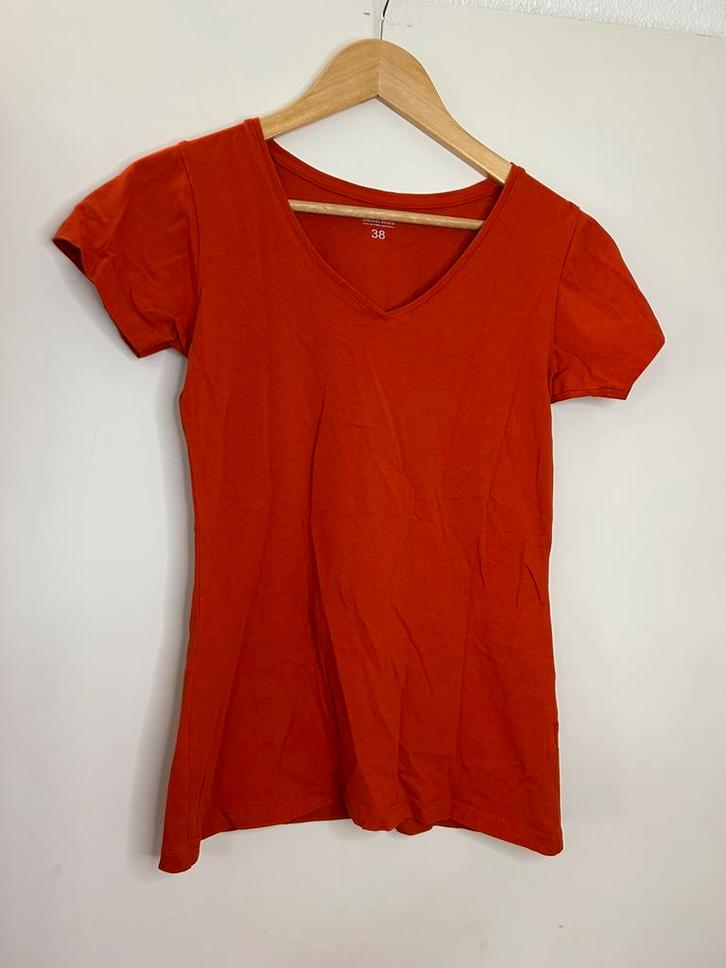 Dames t-shirt merk Zeeman maat 38 - als nieuw, Kleding | Dames, T-shirts, Zo goed als nieuw, Maat 38/40 (M), Rood, Korte mouw