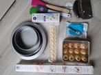 Totaalpakket: taartvorm en om mee te versieren, Ophalen, Zo goed als nieuw, Taarten of Cupcakes, Bakvorm