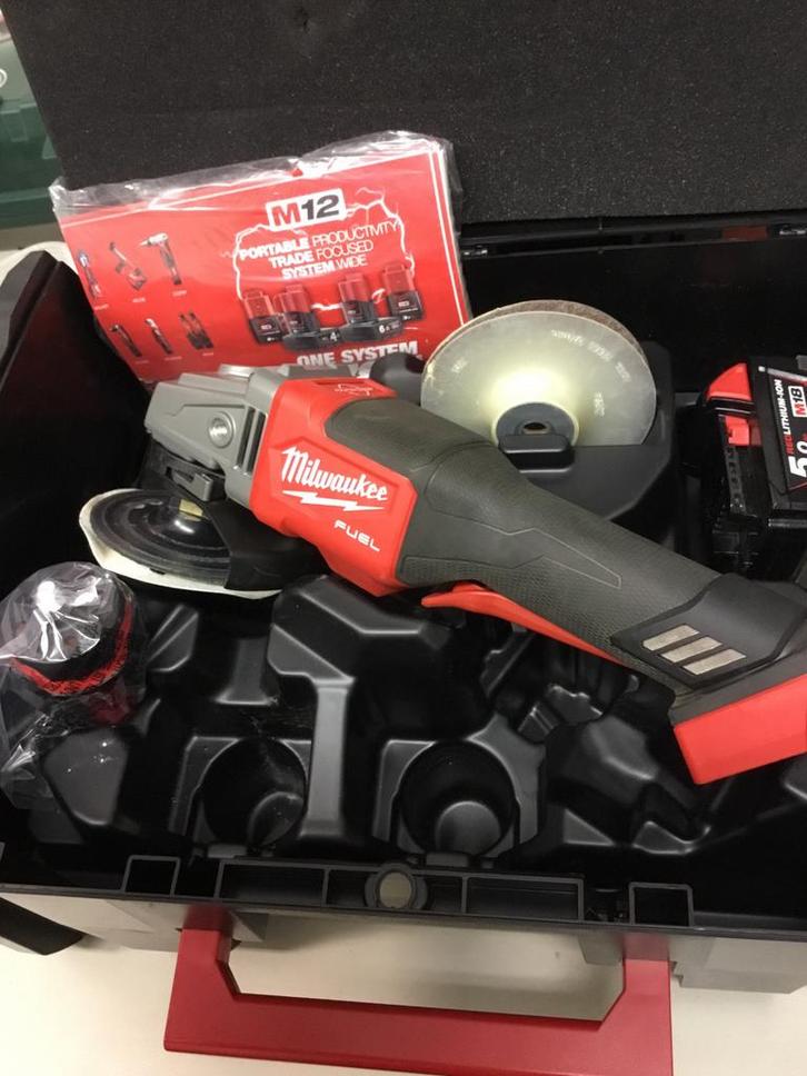 Milwaukee FHSAG150XPDB2-0X 18V Haakse Slijper nieuw, Doe-het-zelf en Verbouw, Gereedschap | Schuurmachines, Zo goed als nieuw