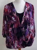 Yessica zwart shirt/blouse mt. 44/46, Maat 42/44 (L), Ophalen of Verzenden, Zo goed als nieuw, Yessica