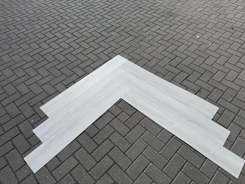 PVC Vloer restapartij 1000m2 lijm pvc, Huis en Inrichting, Stoffering | Vloerbedekking, Zo goed als nieuw, Overige typen, Wit