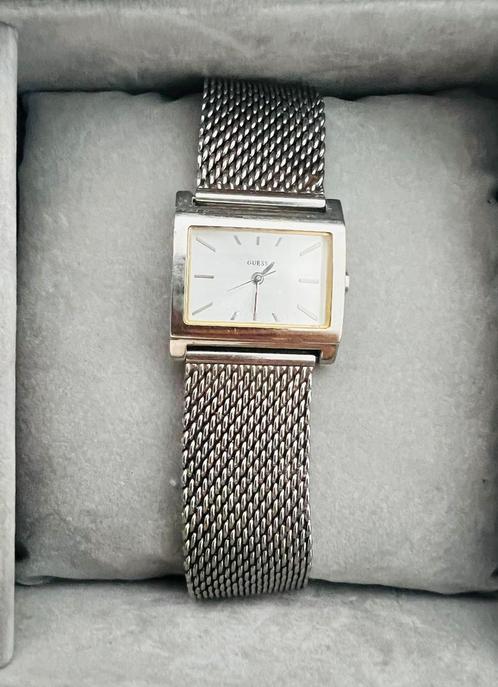 Guess Horloge, Sieraden, Tassen en Uiterlijk, Horloges | Dames, Gebruikt, Guess, Staal, Ophalen of Verzenden