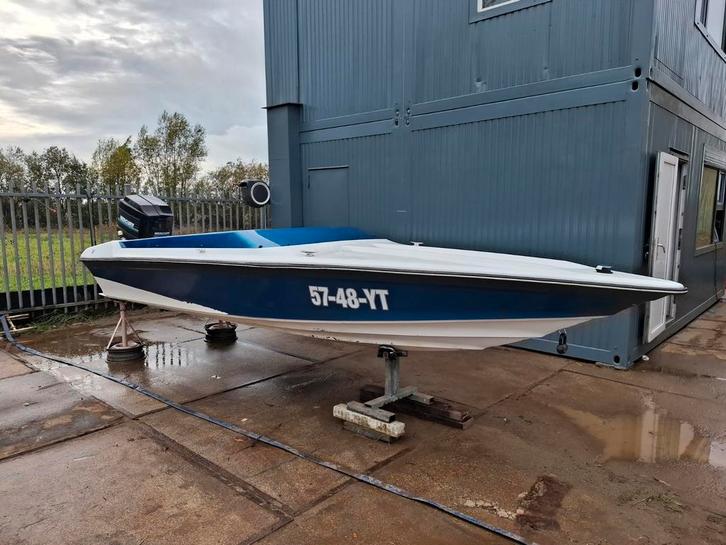 Ring Powercraft Phantom. Mercury 150 Black Max. Super combi!, Watersport en Boten, Speedboten, 3 tot 6 meter, Benzine, 120 tot 200 pk