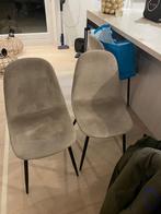 8 eetkamerstoelen Kwantum, Huis en Inrichting, Stoelen, Ophalen, Gebruikt, Overige kleuren, Stof