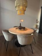Ronde Eettafel - Stijlvol & Praktisch, Huis en Inrichting, Tafels | Eettafels, Gebruikt, 50 tot 100 cm, 100 tot 150 cm, Luxe