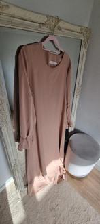 Beige Abaya met dubbele mouw - Maat M, Maat 38/40 (M), Beige, Nieuw, Ophalen of Verzenden