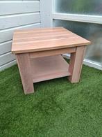 Massief Eiken Salontafel, Huis en Inrichting, Tafels | Salontafels, 50 tot 100 cm, Zo goed als nieuw, Modern, Minder dan 50 cm