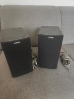 Jamo S 602 Speakerset -80W Boekenplank speakers, Gebruikt, Ophalen of Verzenden, 60 tot 120 watt, Front, Rear of Stereo speakers