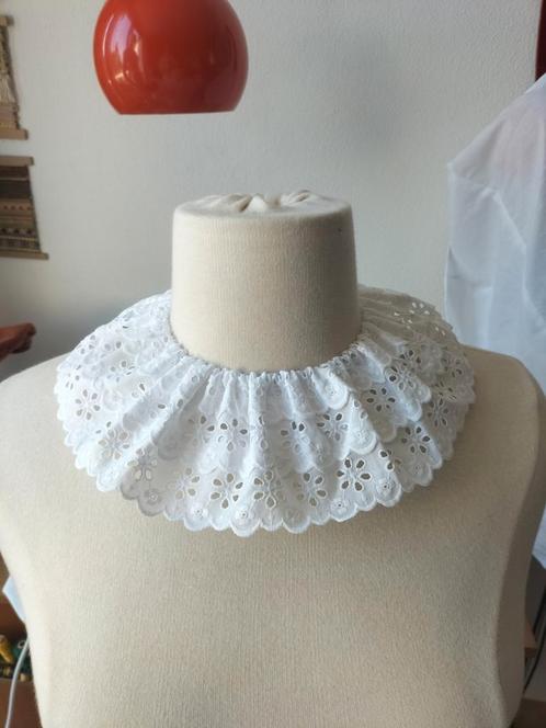 Pieten kraag hoofdpiet kant. 012 (actie prijs op=op), Antiek en Kunst, Antiek | Kleding en Accessoires, Ophalen of Verzenden