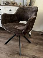 4 nieuwe Eetkamerstoelen - Lynda, Ophalen, Bruin, Nieuw, Metaal