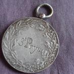 Wielrennen Oude Medaille 3e Prijs Verzilverd Koper, Verzenden, Overige materialen