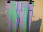 Goldbergh legging motief paars groen Als Nieuw M, Legging, Verzenden, Maat 40/42 (M), Zo goed als nieuw