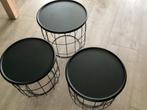 Bijzettafel, Huis en Inrichting, Tafels | Bijzettafels, Ophalen, Minder dan 45 cm, Minder dan 55 cm, Gebruikt