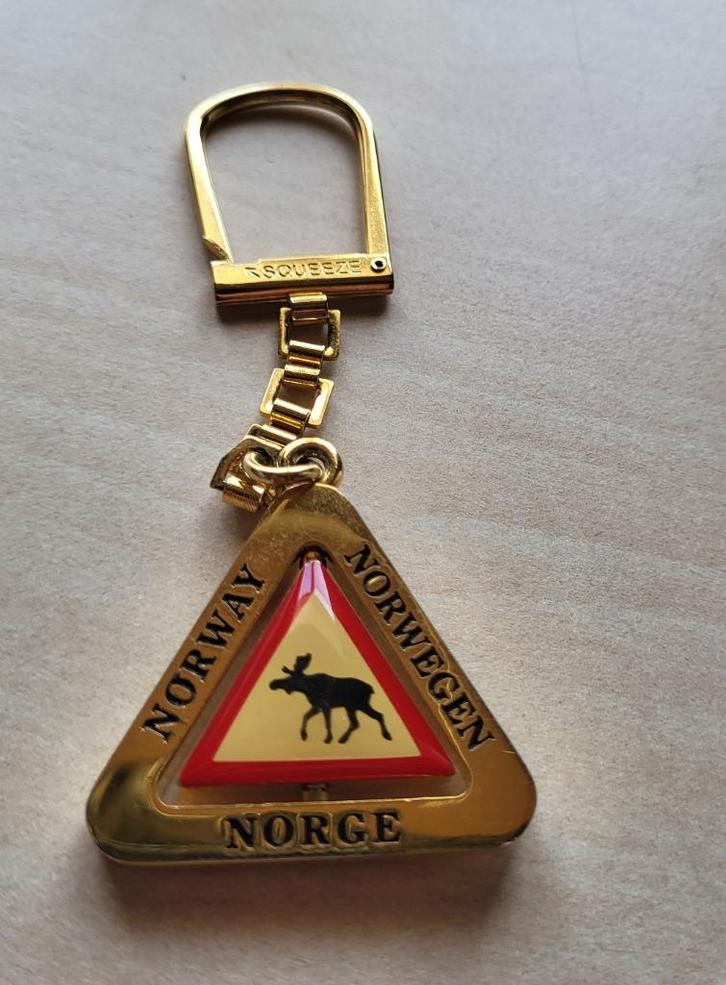 Noorwegen Norway sleutelhanger, Verzamelen, Sleutelhangers, Gebruikt, Ophalen of Verzenden