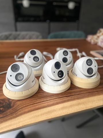 Xyclop beveiligingsset – 5x Camera’s + NVR (zonder HDD) beschikbaar voor biedingen