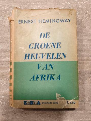 Ernest Hemingway: De groene heuvelen van Afrika  beschikbaar voor biedingen